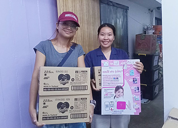 学生自治体と共同した支援プロジェクトへの協力