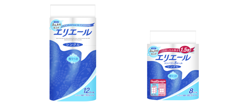 エリエール トイレットティシュー シングル