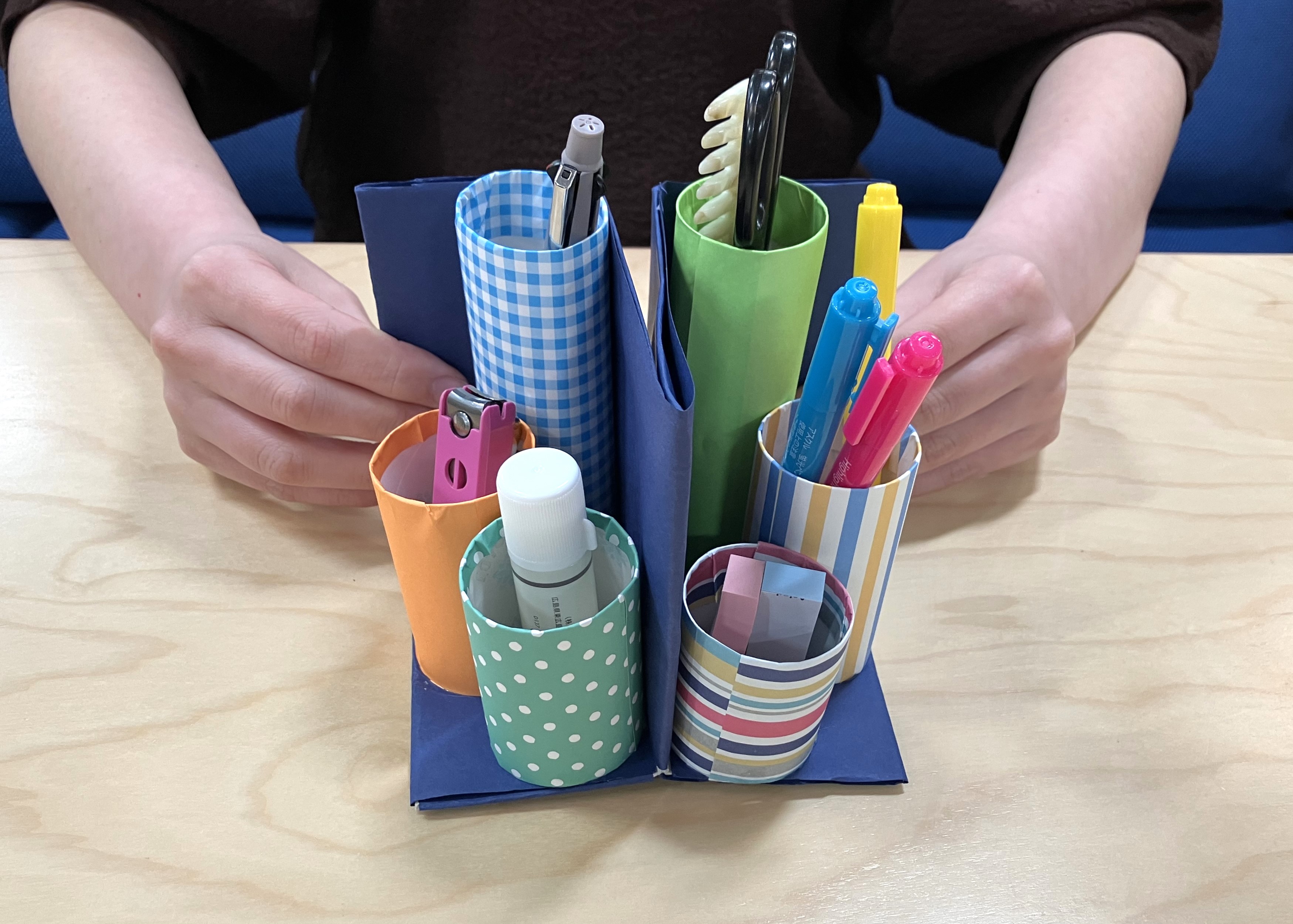 6. 木工用ボンドが乾いたら完成です