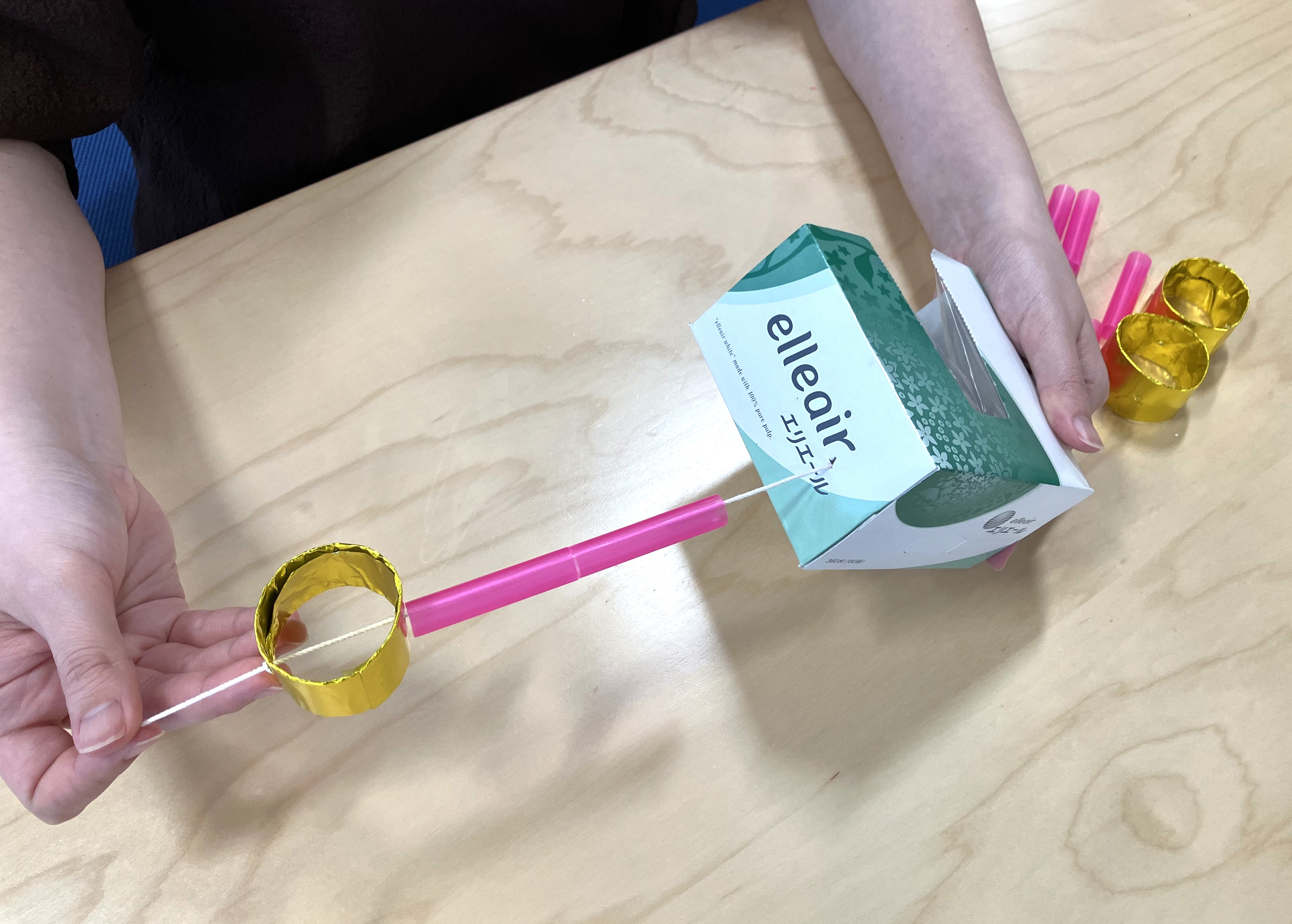 4. 胴体と、手・腕、足・脚を組み立てます