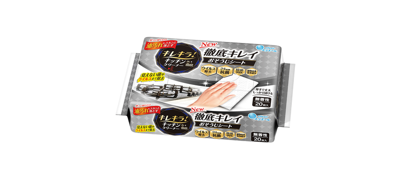 キレキラ®！キッチンクリーナー 徹底キレイ おそうじシート