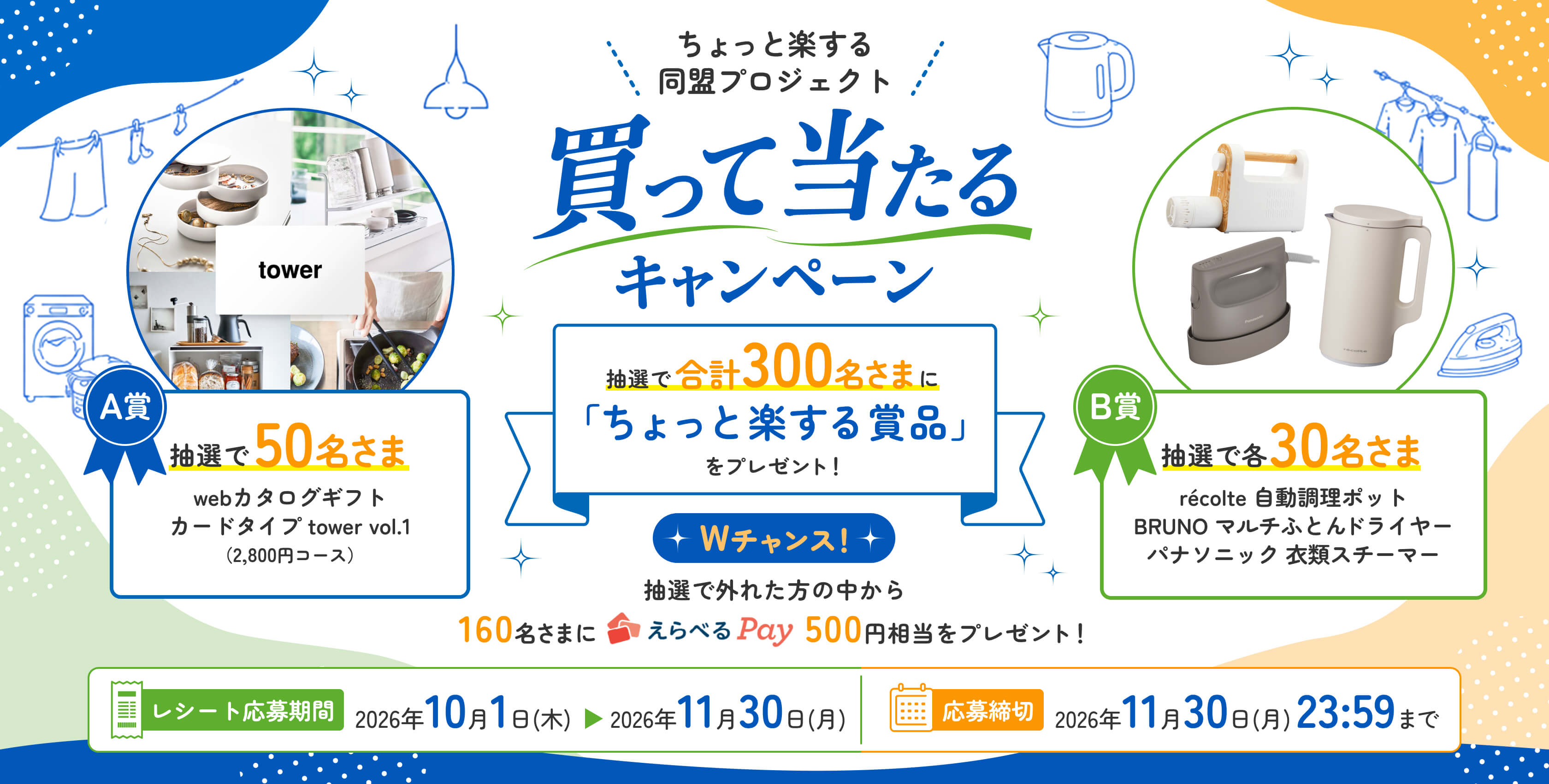 ちょっと楽する 同盟プロジェクト 買って当たるキャンペーン