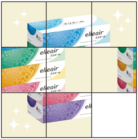 スライドパズル イメージ