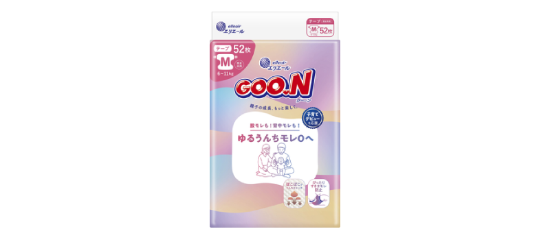 グーン ゆるうんちモレ0へ テープM