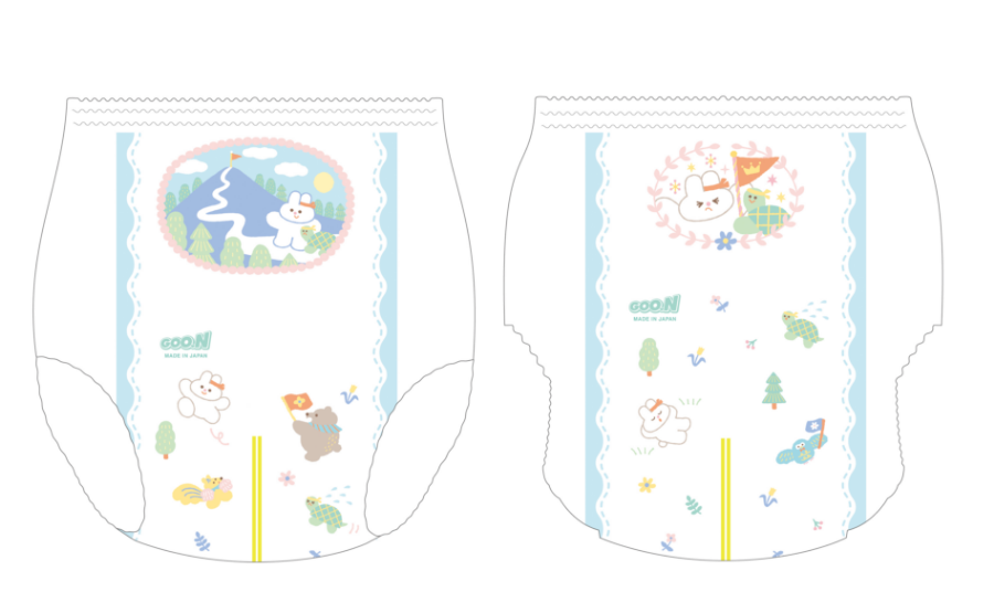 うさぎとかめ パンツタイプ