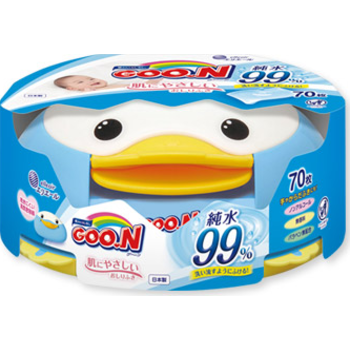 グーン 肌にやさしいおしりふき 本体 ベビー用品 商品情報 エリエール 大王製紙