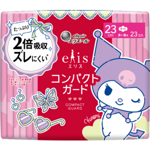 エリス コンパクトガード（特に多い昼用）羽つき 25cm｜生理用品｜商品