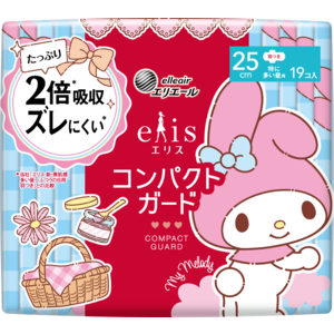 エリス コンパクトガード（多い昼用）羽つき 23cm｜生理用品｜商品情報