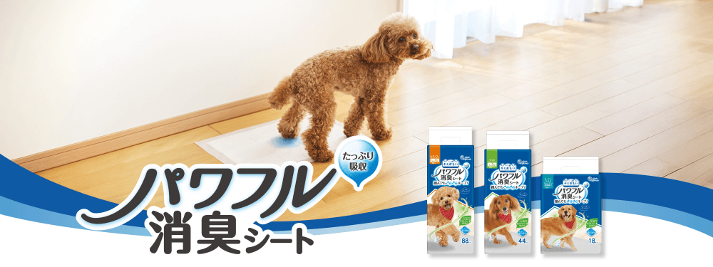 エリエールPet キミおもい たっぷり吸収 パワフル消臭シート（ペットシーツ）