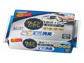 キレキラ®！キッチンクリーナー 徹底キレイおそうじシート 捨てるだけで生ゴミ消臭 商品画像