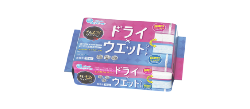 キレキラ®！ ワイパー ドライ×ウエットシート