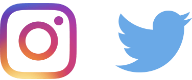 TwitterとInstagramのアイコン