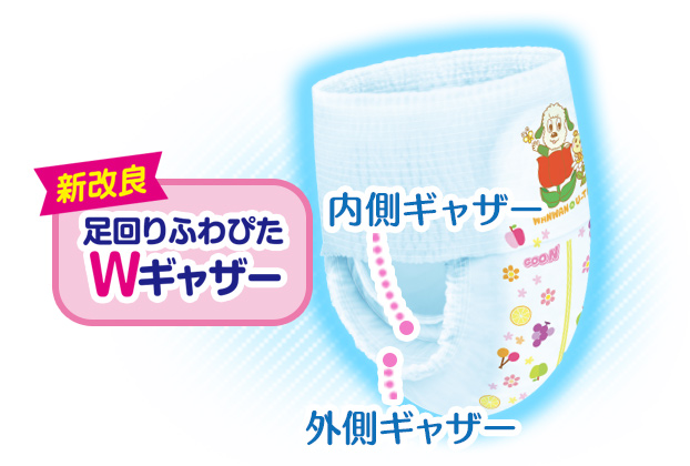 グーン パンツ まっさらさら通気 Bigサイズ 女の子用 ベビー用品 商品情報 エリエール 大王製紙